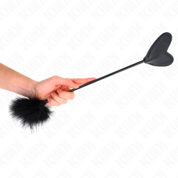 KINK - TICKLE FEATHERS MIT HERZPADDEL 31 CM – Produktansicht 3