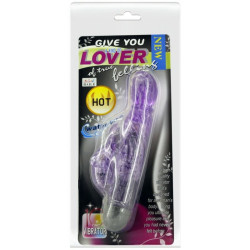 BAILE - GEBEN SIE IHNEN EINE ART LIEBHABERVIBRATOR MIT LILA HASEN 10 MODI – Produktansicht 3