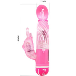 BAILE - MULTISPEEDVIBRATOR MIT ROSA STIMULATOR – Produktansicht 5