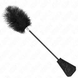 KINK - STRAUSSENFEDERN ZUM KITZELN MIT SPITZENPALETTE 56 CM – Produktansicht 2