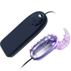 BAILE - SUPER VIBRATOR VIBRIERENDES EI MIT STIMULATOR – Produktansicht 2