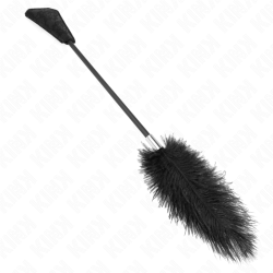 KINK - STRAUSSENFEDERN ZUM KITZELN MIT SPITZENPALETTE 56 CM – Produktansicht 4