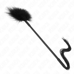 KINK - SILIKONPEITSCHE MIT FEDERN ZUM KITZELN 47 CM – Produktansicht 4