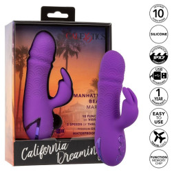 CALEXOTICS - MANHATTAN BEACH MARVEL VIBRATOR RABBIT LILA VON CALIFORNIA DREAMING – Produktansicht 9
