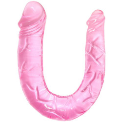BAILE - DOPPEL DONG DOPPEL ROSA DILDO – Produktansicht 3