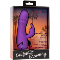 CALEXOTICS - MANHATTAN BEACH MARVEL VIBRATOR RABBIT LILA VON CALIFORNIA DREAMING – Produktansicht 10