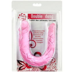 BAILE - DOPPEL DONG DOPPEL ROSA DILDO – Produktansicht 5