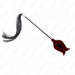 KINK - ROSENFORM QUASTENPEITSCHE AUS SILIKON 45 CM – Produktansicht 4
