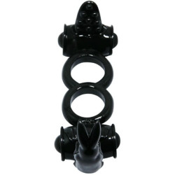 BAILE - SWEET RING DOPPELRING MIT DOPPELHASEN – Produktansicht 2