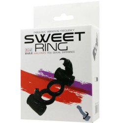 BAILE - SWEET RING DOPPELRING MIT DOPPELHASEN – Produktansicht 5