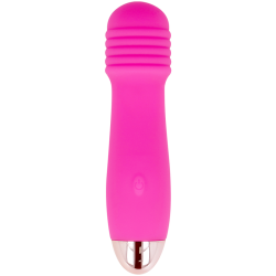 DOLCE VITA - AUFLADBARER VIBRATOR DREI ROSA 7 GESCHWINDIGKEITEN – Produktansicht 2