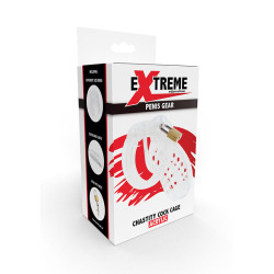 HIDDEN DESIRE - EXTREME KEUSCHHEITSPFERDKÄFIG ACRYL EINSTELLBAR KLAR – Produktansicht 5