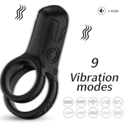 ARMONY - DOPPELRINGVIBRATOR SCHWARZ – D-237944