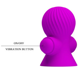 PRETTY LOVE - NIPPELSTIMULATOREN 12M LILA VIBRATION – Produktansicht 4