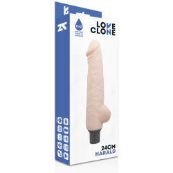 LOVECLONE - HARALD SELBSTSCHMIERENDER VIBRATOR 24 CM -O- 4 CM – Produktansicht 4