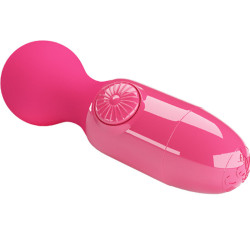 PRETTY LOVE - MAGENTA MINI PERSÖNLICHES MASSAGER – Produktansicht 4
