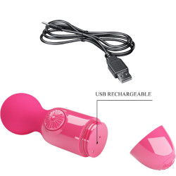 PRETTY LOVE - MAGENTA MINI PERSÖNLICHES MASSAGER – Produktansicht 6