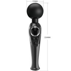 PRETTY LOVE - SKYLER VIBRATOR STAB SCHWARZ – Produktansicht 5