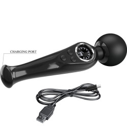 PRETTY LOVE - SKYLER VIBRATOR STAB SCHWARZ – Produktansicht 6