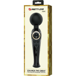 PRETTY LOVE - SKYLER VIBRATOR STAB SCHWARZ – Produktansicht 8