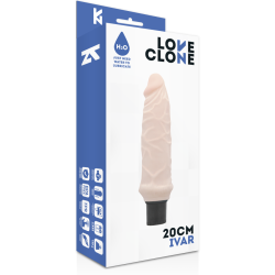 LOVECLONE - IVAR SELBSTSCHMIERENDER VIBRATOR 20 CM -O- 3.7 CM – Produktansicht 4
