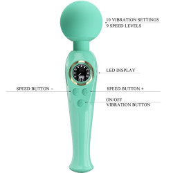 PRETTY LOVE - SKYLER GREEN WAND VIBRATOR – Produktansicht 7