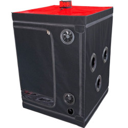 SECRET DOME - KINK CLUB CABIN SCANDALE SCHWARZ & ROT – Produktansicht 4
