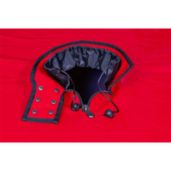 SECRET DOME - KINK CLUB CABIN SCANDALE SCHWARZ & ROT – Produktansicht 10