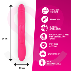 MORESSA - SOMER PREMIUM VIBRATOR MIT MEHRFACHDREHUNG – Produktansicht 5