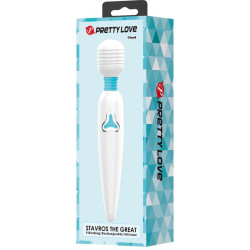 PRETTY LOVE - CLOUD WAND VIBRATOR 7 VIBRATIONEN WEISS – Produktansicht 9