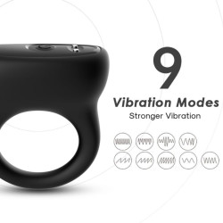 ARMONY - RINGVIBRATOR SCHWARZ – Produktansicht 4