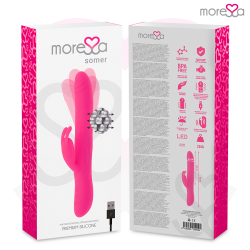 MORESSA - SOMER PREMIUM VIBRATOR MIT MEHRFACHDREHUNG – Produktansicht 8