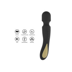 TOYJOY - ZENITH LICHT-MASSAGER-STAB SCHWARZ – Produktansicht 2