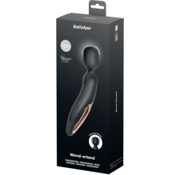 SATISFYER - WAND ERLAND VIBRIERENDES MASSAGER SCHWARZ – Produktansicht 5