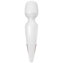 SATISFYER - WAND ERLAND VIBRIERENDES MASSAGER WEISS – Produktansicht 2