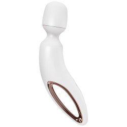 SATISFYER - WAND ERLAND VIBRIERENDES MASSAGER WEISS – Produktansicht 3