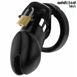 ADDICTED TOYS LOCKED - OBSIDIAN HOLD PENISKÄFIG GRÖSSE M – Produktansicht 2