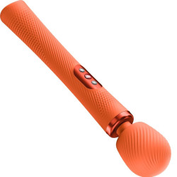 FUN FACTORY - VIM WAND VIBRATOR ORANGE – Produktansicht 3