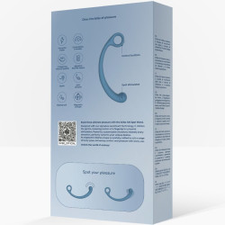 SNAIL VIBE - AXI VIBRIERENDER MASSAGESTAB BLAU – Produktansicht 7
