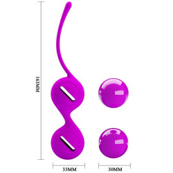 PRETTY LOVE - ORGASMIC BALLS KEGEL SPANNEN I FLIEDER – Produktansicht 4