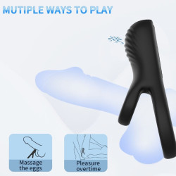 ARMONY - DOPPELRINGVIBRATOR SCHWARZ – D-237948 – Produktansicht 2