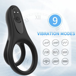 ARMONY - DOPPELRINGVIBRATOR SCHWARZ – D-237948 – Produktansicht 3