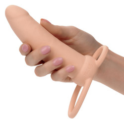 CALEXOTICS - MAXX THICK DUAL PENETRATOR 10 VIBRATIONEN FLEISCH – Produktansicht 8