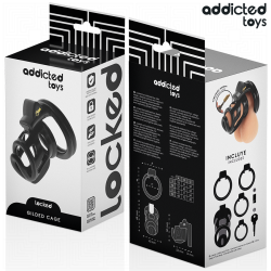 ADDICTED TOYS LOCKED - GILDEN CAGE PENISKÄFIG 8,5 CM – Produktansicht 6