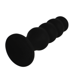 BLACK&SILVER - SCOTT PREMIUM SILIKON ANALPLUG SCHWARZ – Produktansicht 4