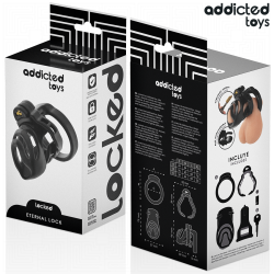 ADDICTED TOYS LOCKED - ETERNAL LOCK PENISKÄFIG 9 CM – Produktansicht 6