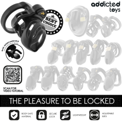 ADDICTED TOYS LOCKED - ETERNAL LOCK PENISKÄFIG 9 CM – Produktansicht 7