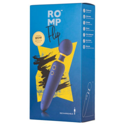 ROMP - FLIP VIBRATIONSSTAB, LEISE, 10 MODI, BLAU – Produktansicht 6