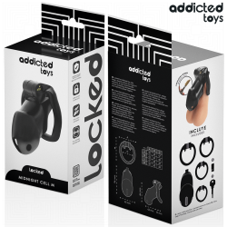 ADDICTED TOYS LOCKED - MINDNIGHT CELL PENIS CAGE GRÖSSE M – Produktansicht 6