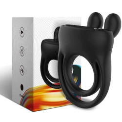 ARMONY - RINGVIBRATOR KANINCHEN SCHWARZ – Produktansicht 5